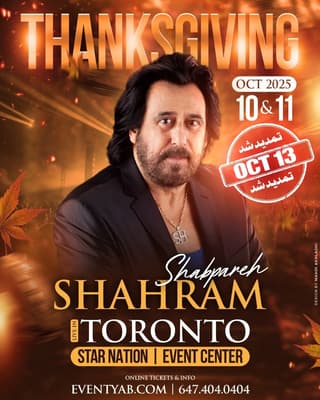 Shahram Shabpareh Live in Toronto